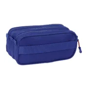 Estojo Triplo F.C. Barcelona 24/25 Grená Azul Marinho 21,5 x 10 x 8 cm Estojo 3 Compartimentos - nacloset 2