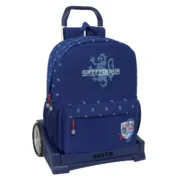 Mochila Escolar com Rodas Harry Potter Captain Azul Marinho 32 x 43 x 14 cm Jogos | Disfarces - nacloset