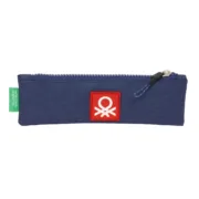 Estojo Benetton Flag Azul Marinho 20 x 6 x 1 cm Estojos - nacloset 2