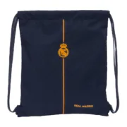 Saco Mochila com Cordas Real Madrid C.F. 2nd Kit 24/25 Azul Marinho 35 x 40 x 1 cm Jogos | Disfarces - nacloset