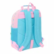 Mochila Escolar Benetton Unique Cor de Rosa Turquesa 32 x 42 x 15 cm Jogos | Disfarces - nacloset 2