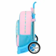 Mochila Escolar com Rodas Benetton Unique Cor de Rosa Turquesa 30 x 46 x 14 cm Jogos | Disfarces - nacloset 2