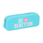 Estojo Benetton Unique Cor de Rosa Turquesa 18.5 x 7.5 x 5.5 cm Estojos - nacloset