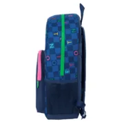 Mochila Escolar Benetton Damero Azul Marinho 30 x 46 x 14 cm Jogos | Disfarces - nacloset 2