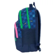Mochila Escolar Benetton Damero Azul Marinho 32 x 42 x 15 cm Jogos | Disfarces - nacloset 2