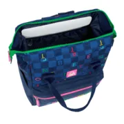 Mochila Escolar Benetton benetton Azul Marinho 27 x 40 x 19 cm Jogos | Disfarces - nacloset 2