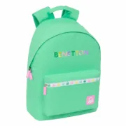 Mochila para notebook Benetton benetton Verde 31 x 41 x 16 cm Informática | Computadores - nacloset