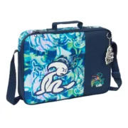 Pasta Escolar El Niño Kook Azul Marinho 38 x 28 x 6 cm Jogos | Disfarces - nacloset