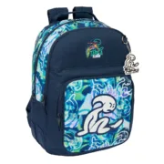 Mochila Escolar El Niño Kook Azul Marinho 32 x 42 x 15 cm Jogos | Disfarces - nacloset