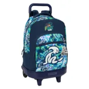 Mochila Escolar com Rodas El Niño Kook Azul Marinho 33 x 45 x 22 cm Jogos | Disfarces - nacloset