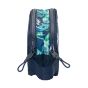 Estojo Duplo El Niño Kook Azul Marinho 21 x 8 x 6 cm Estojo 2 Divisórias - nacloset 2
