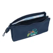 Estojo Triplo El Niño Kook Azul Marinho 22 x 12 x 3 cm Estojo 3 Compartimentos - nacloset 2
