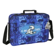 Pasta Escolar El Niño Roller Azul Preto 38 x 28 x 6 cm Jogos | Disfarces - nacloset