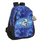 Mochila Escolar El Niño Roller Azul Preto 32 x 44 x 16 cm Jogos | Disfarces - nacloset
