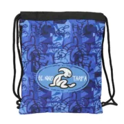 Saco Mochila com Cordas El Niño Roller Azul Preto 35 x 40 x 1 cm Jogos | Disfarces - nacloset