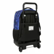 Mochila Escolar com Rodas El Niño Roller Azul Preto 33 x 45 x 22 cm Jogos | Disfarces - nacloset 2