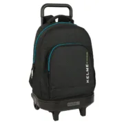 Mochila Escolar com Rodas Kelme Iron Preto 33 x 45 x 22 cm Jogos | Disfarces - nacloset