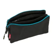 Estojo Triplo Kelme Iron Preto 22 x 12 x 3 cm Estojo 3 Compartimentos - nacloset 2