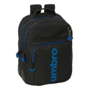 Mochila Escolar Kelme Jet black Preto 32 x 42 x 15 cm Jogos | Disfarces - nacloset