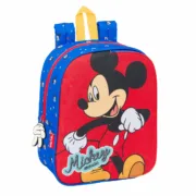 Mochila Escolar Mickey Mouse Clubhouse Good day Azul 22 x 27 x 10 cm Jogos | Disfarces - nacloset 2