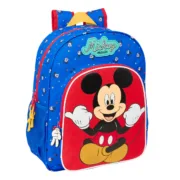 Mochila Escolar Mickey Mouse Clubhouse Good day Azul 32 x 38 x 12 cm Jogos | Disfarces - nacloset