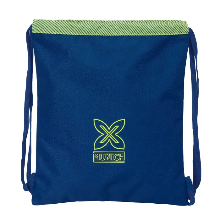 Saco Mochila com Cordas Munich North Azul Marinho 35 x 40 x 1 cm Jogos | Disfarces - nacloset