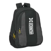 Mochila Escolar Munich Topo Preto 32 x 44 x 16 cm Jogos | Disfarces - nacloset