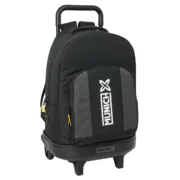 Mochila Escolar com Rodas Munich Topo Preto 33 x 45 x 22 cm Jogos | Disfarces - nacloset