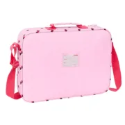 Pasta Escolar Minnie Mouse Naive Cor de Rosa 38 x 28 x 6 cm Jogos | Disfarces - nacloset 2