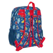 Mochila Escolar Cars Racing Azul Marinho 33 x 42 x 14 cm Jogos | Disfarces - nacloset 2