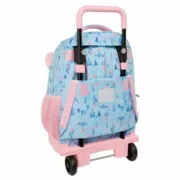 Mochila Escolar com Rodas Frozen Ice magic Azul 33 x 45 x 22 cm Jogos | Disfarces - nacloset 2