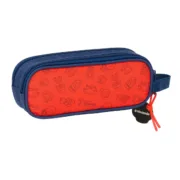 Estojo Duplo Super Mario Trick Vermelho Azul escuro 21 x 8 x 6 cm Estojo 2 Divisórias - nacloset 2