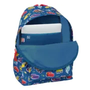Mochila para notebook Cars Racing Azul Marinho 31 x 43 x 13 cm Informática | Computadores - nacloset 2
