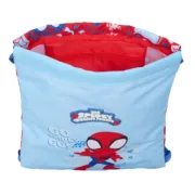 Saco Mochila com Cordas Spider-Man Rescue Azul Vermelho 26 x 34 x 1 cm Jogos | Disfarces - nacloset 2