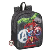 Mochila Escolar The Avengers Vendetta Preto 22 x 27 x 10 cm Jogos | Disfarces - nacloset