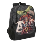 Mochila Escolar The Avengers Vendetta Preto 32 x 44 x 16 cm Jogos | Disfarces - nacloset