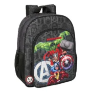 Mochila Escolar The Avengers Vendetta Preto 32 x 38 x 12 cm Jogos | Disfarces - nacloset