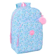 Mochila Escolar Vicky Martín Berrocal Paraíso Azul Cor de Rosa 30 x 46 x 14 cm Jogos | Disfarces - nacloset
