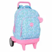 Mochila Escolar Vicky Martín Berrocal Paraíso Azul Cor de Rosa 33 x 45 x 22 cm Jogos | Disfarces - nacloset