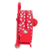 Mochila Escolar Hello Kitty Iconic Branco Vermelho 22 x 27 x 10 cm Jogos | Disfarces - nacloset 2