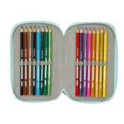Estojo Escolar com Acessórios Disney Azul 12,5 x 19,5 x 5,5 cm 37 Peças Estojos - nacloset 2