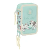 Estojo Escolar com Acessórios Disney Azul 12,5 x 19,5 x 5,5 cm 37 Peças Estojos - nacloset