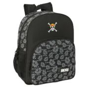 Mochila Escolar One Piece Pirates Preto 32 x 38 x 12 cm Jogos | Disfarces - nacloset