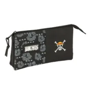 Estojo One Piece Pirates Preto 22 x 12 x 3 cm Estojos - nacloset