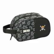 Nécessaire de Viagem One Piece Pirates Preto 26 x 15 x 12 cm Desporto | Lazer - nacloset
