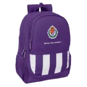 Mochila Escolar Real Valladolid C.F. Branco Roxo 32 x 44 x 16 cm Jogos | Disfarces - nacloset