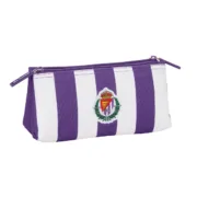 Nécessaire de Viagem Real Valladolid C.F. Branco Roxo Desportivo 22 x 10 x 8 cm Desporto | Lazer - nacloset