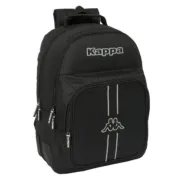 Mochila Escolar Kappa Dark Preto 32 x 42 x 15 cm Jogos | Disfarces - nacloset