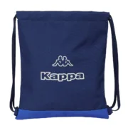 Saco Mochila com Cordas Kappa Rain Azul Marinho 35 x 40 x 1 cm Jogos | Disfarces - nacloset