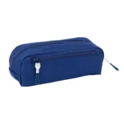 Estojo F.C. Barcelona Azul Marinho 22 x 8,5 x 6 cm Estojos - nacloset 2